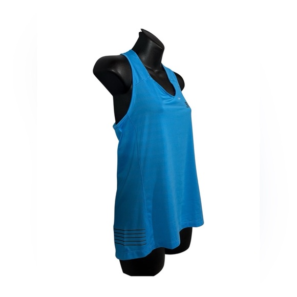 NWOT, Salomon, Sense Aero Singlet GFX Running Tank Top, Medium, Blue 🏃♀️➡️ - Picture 6 of 10